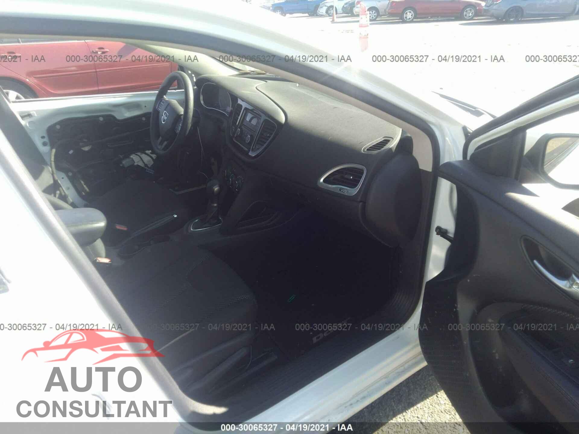 DODGE DART 2016 - 1C3CDFAA5GD739349
