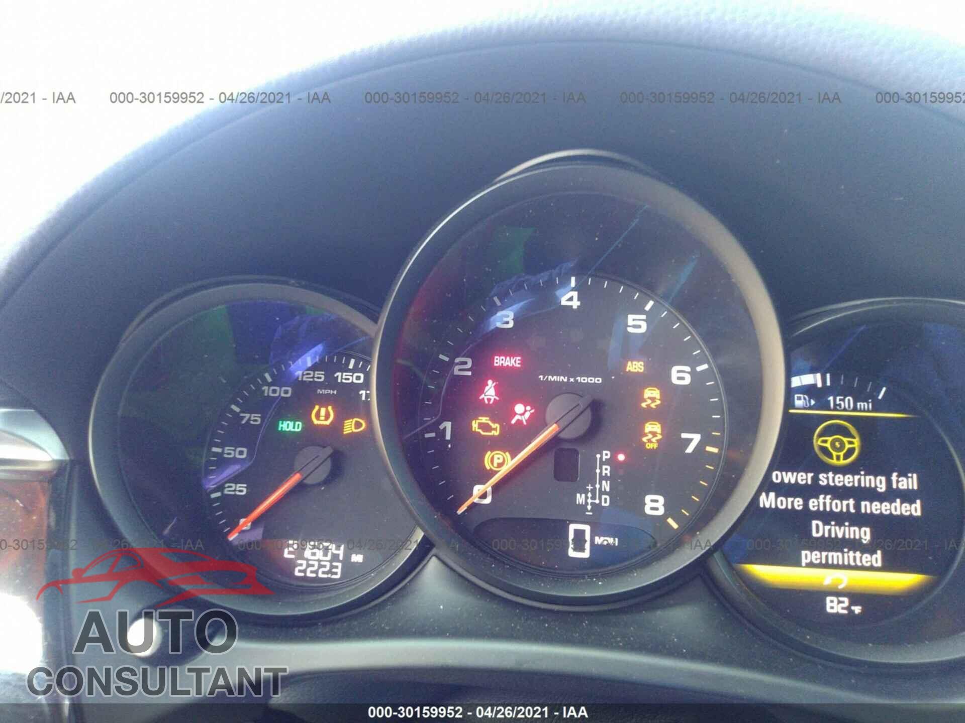 PORSCHE MACAN 2018 - WP1AA2A58JLB11708