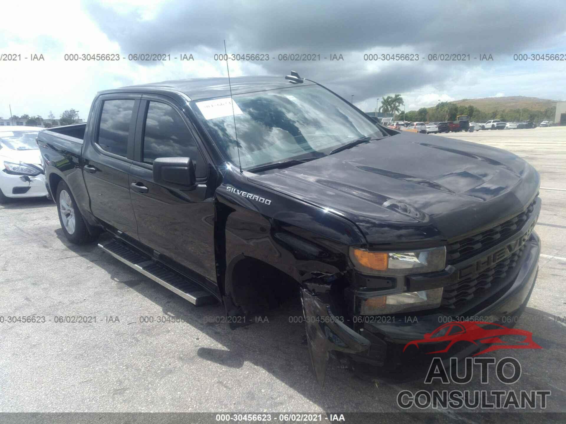 CHEVROLET SILVERADO 1500 2021 - 3GCPWBEK2MG280024