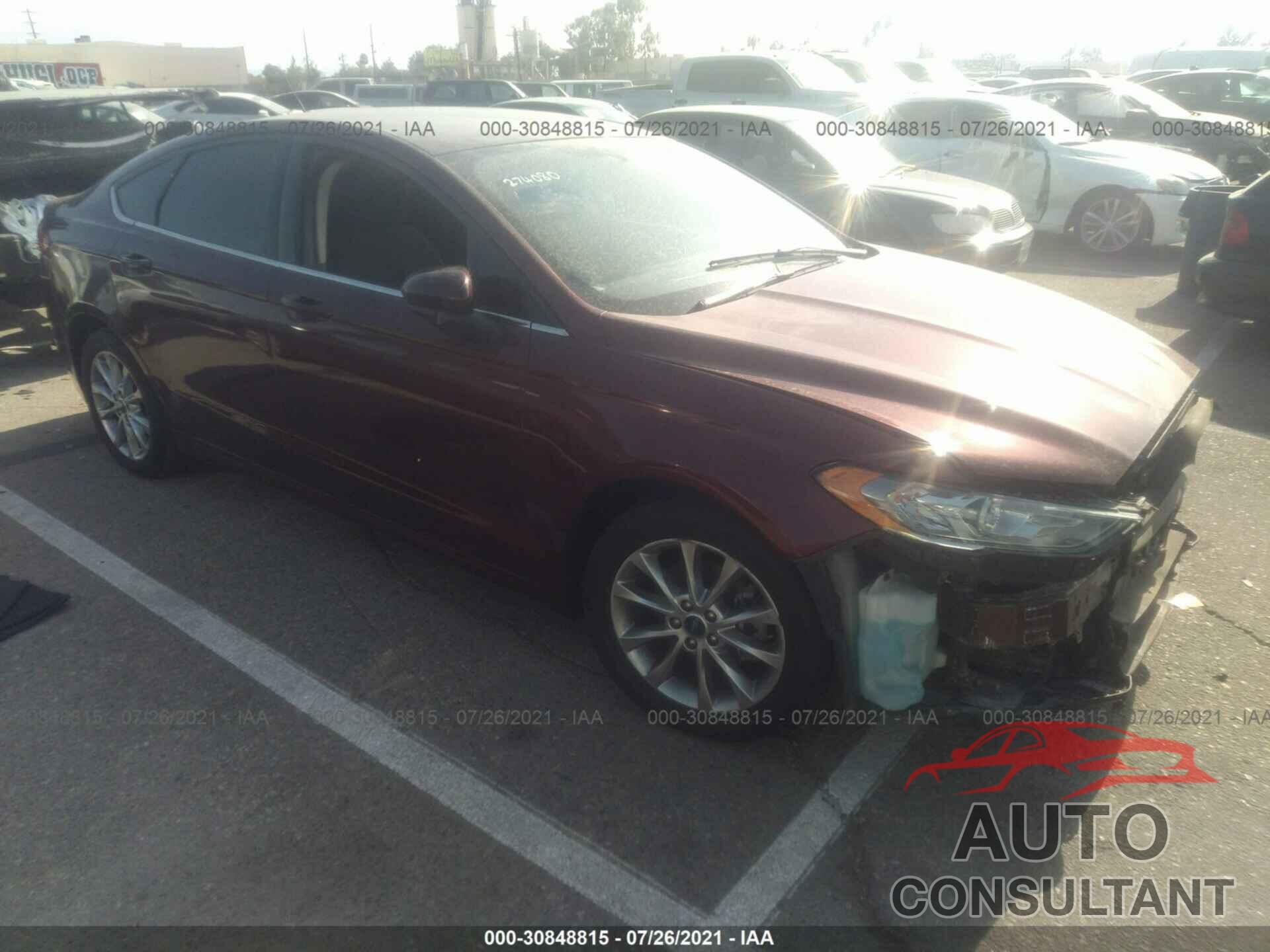 FORD FUSION 2017 - 3FA6P0HD4HR252770