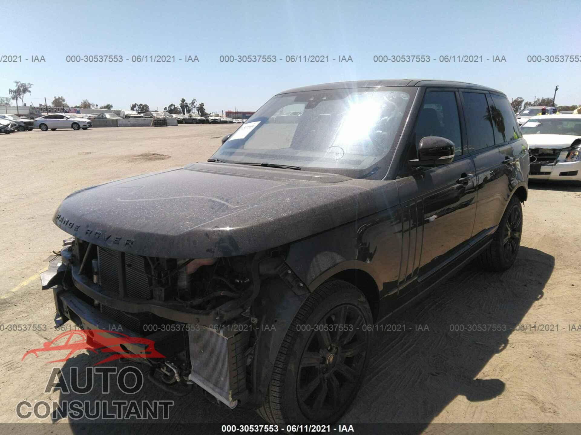 LAND ROVER RANGE ROVER 2017 - SALGS2FE6HA329727
