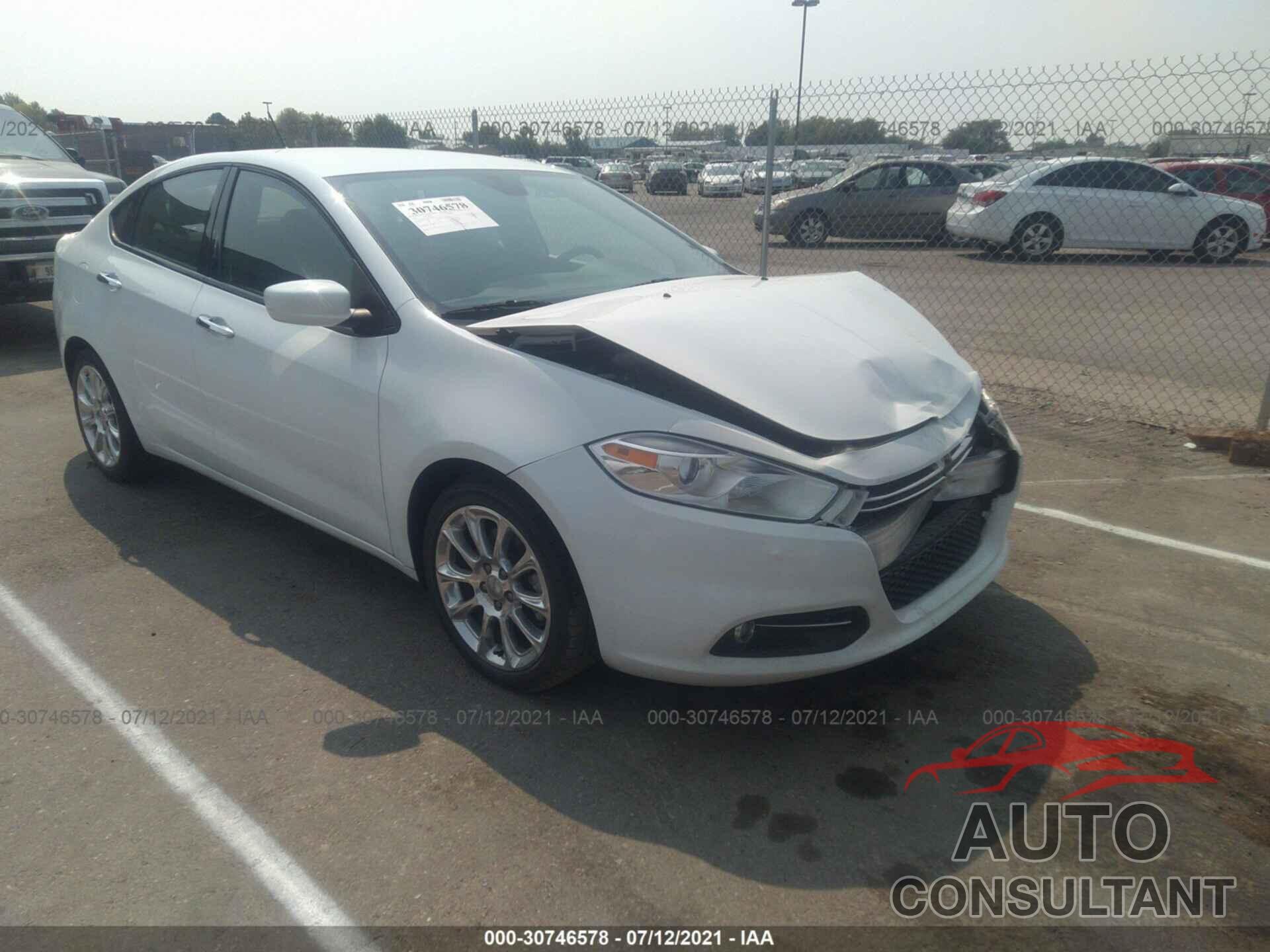 DODGE DART 2016 - 1C3CDFFA2GD820978