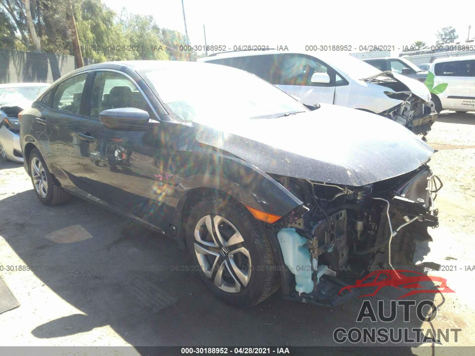 HONDA CIVIC SEDAN 2016 - 19XFC2F50GE235094