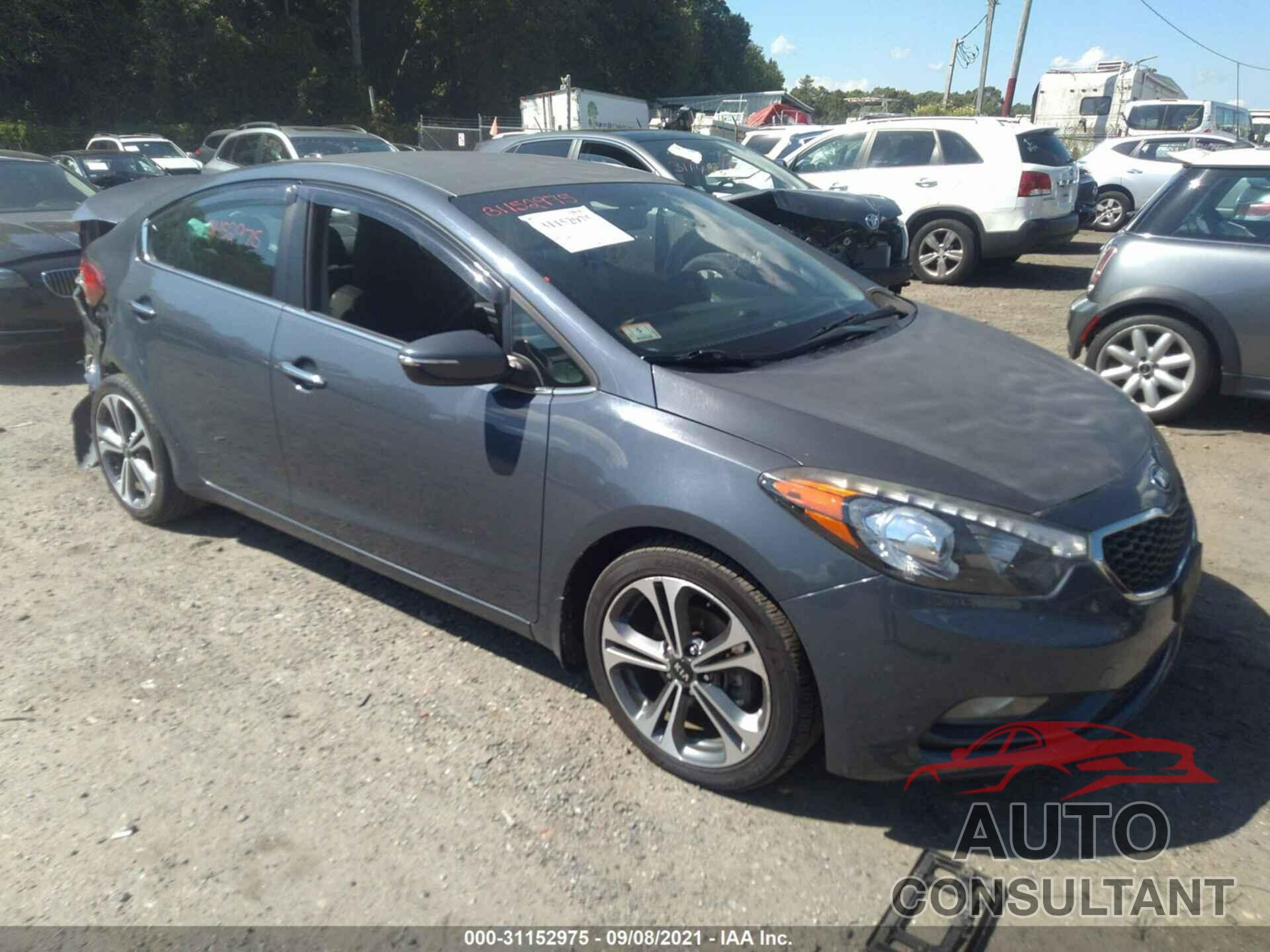KIA FORTE 2016 - KNAFX4A84G5490485