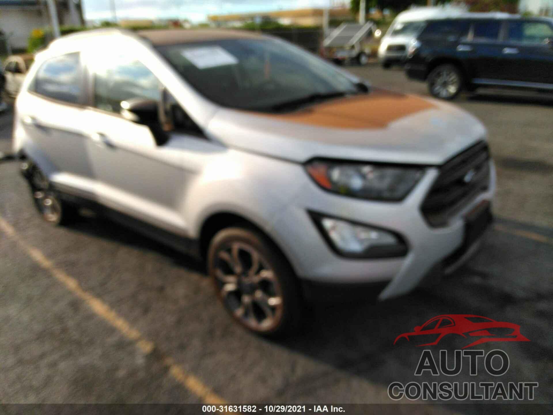 FORD ECOSPORT 2019 - MAJ6S3JL5KC302275