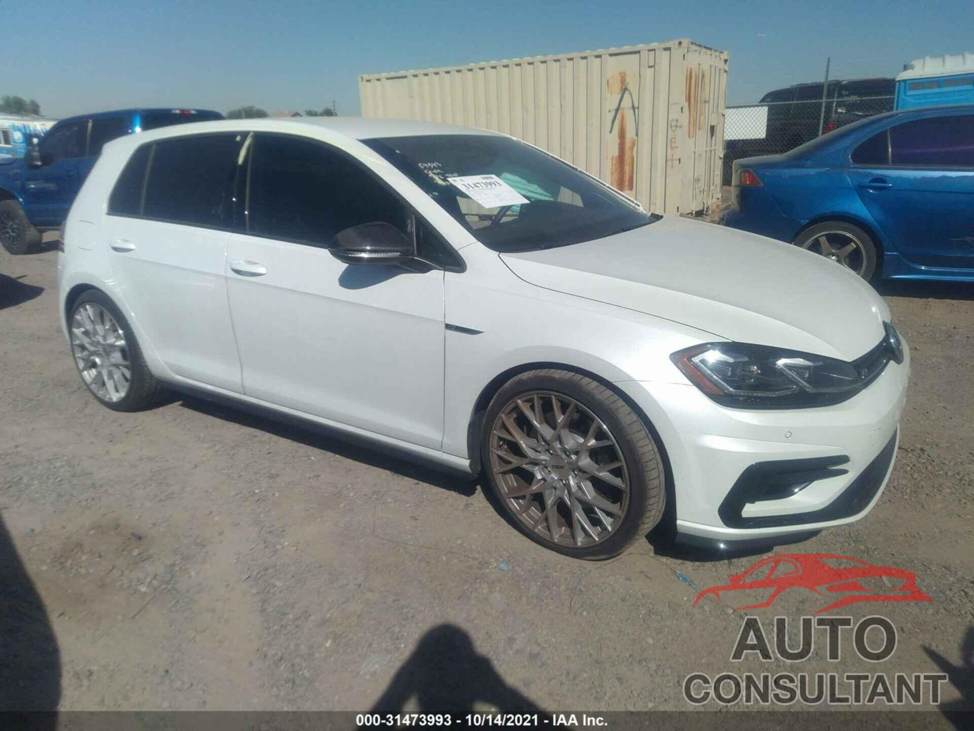 VOLKSWAGEN GOLF R 2019 - WVWVA7AU6KW162714