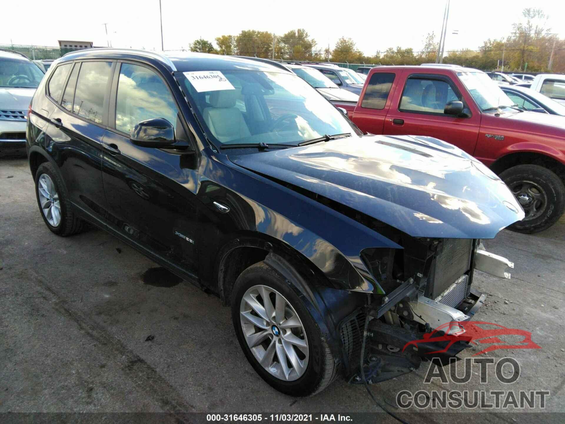 BMW X3 2016 - 5UXWX9C52G0D83954