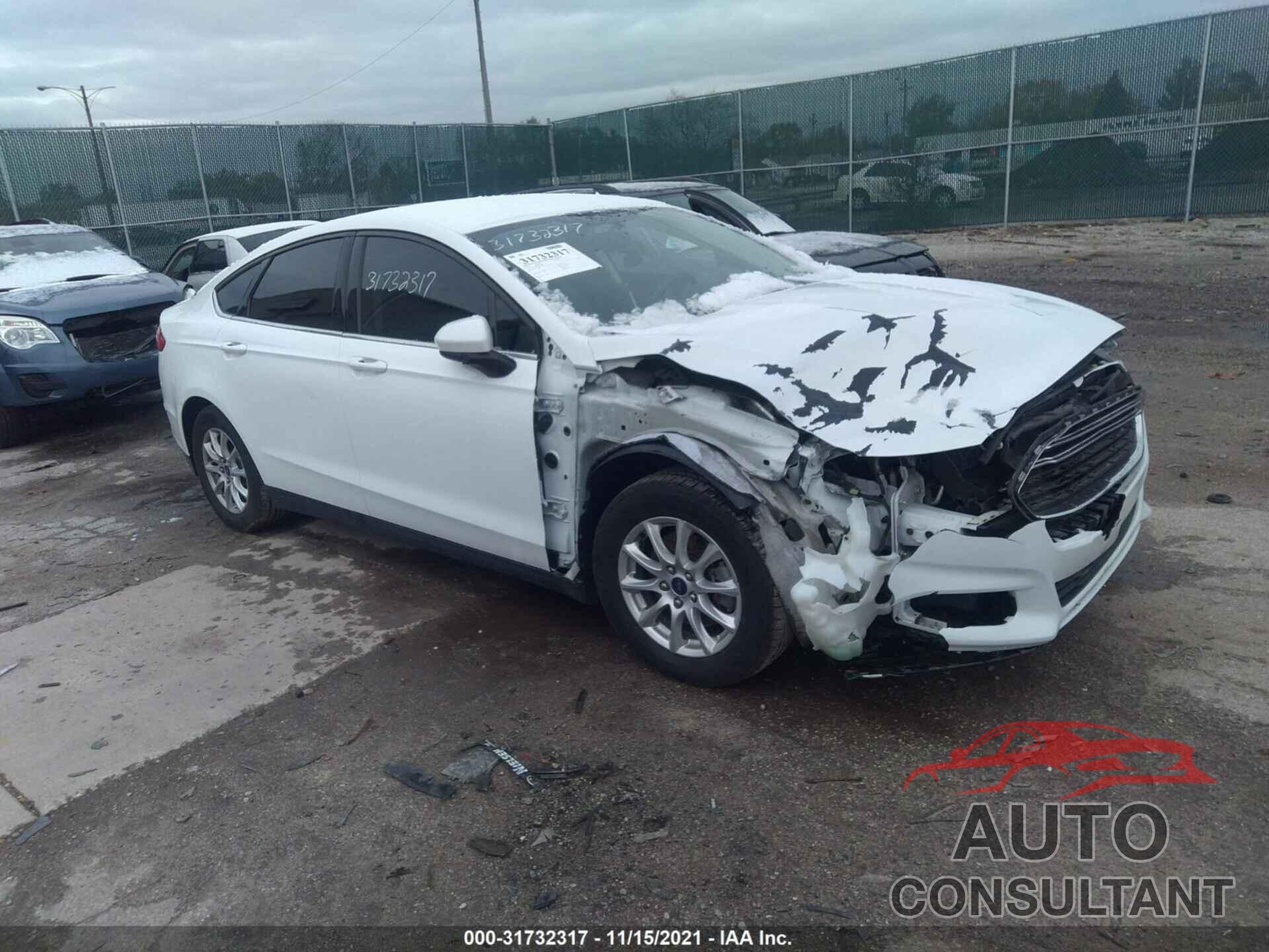 FORD FUSION 2016 - 1FA6P0G72G5136139