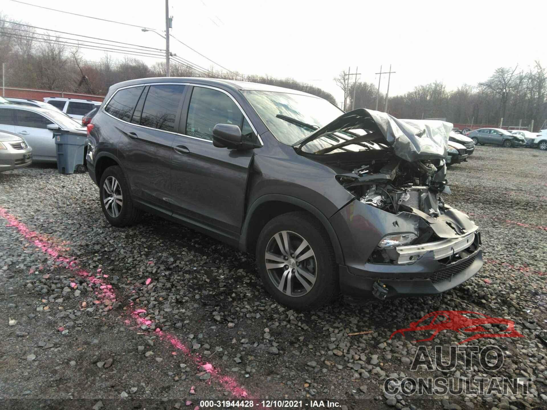 HONDA PILOT 2017 - 5FNYF6H59HB056746