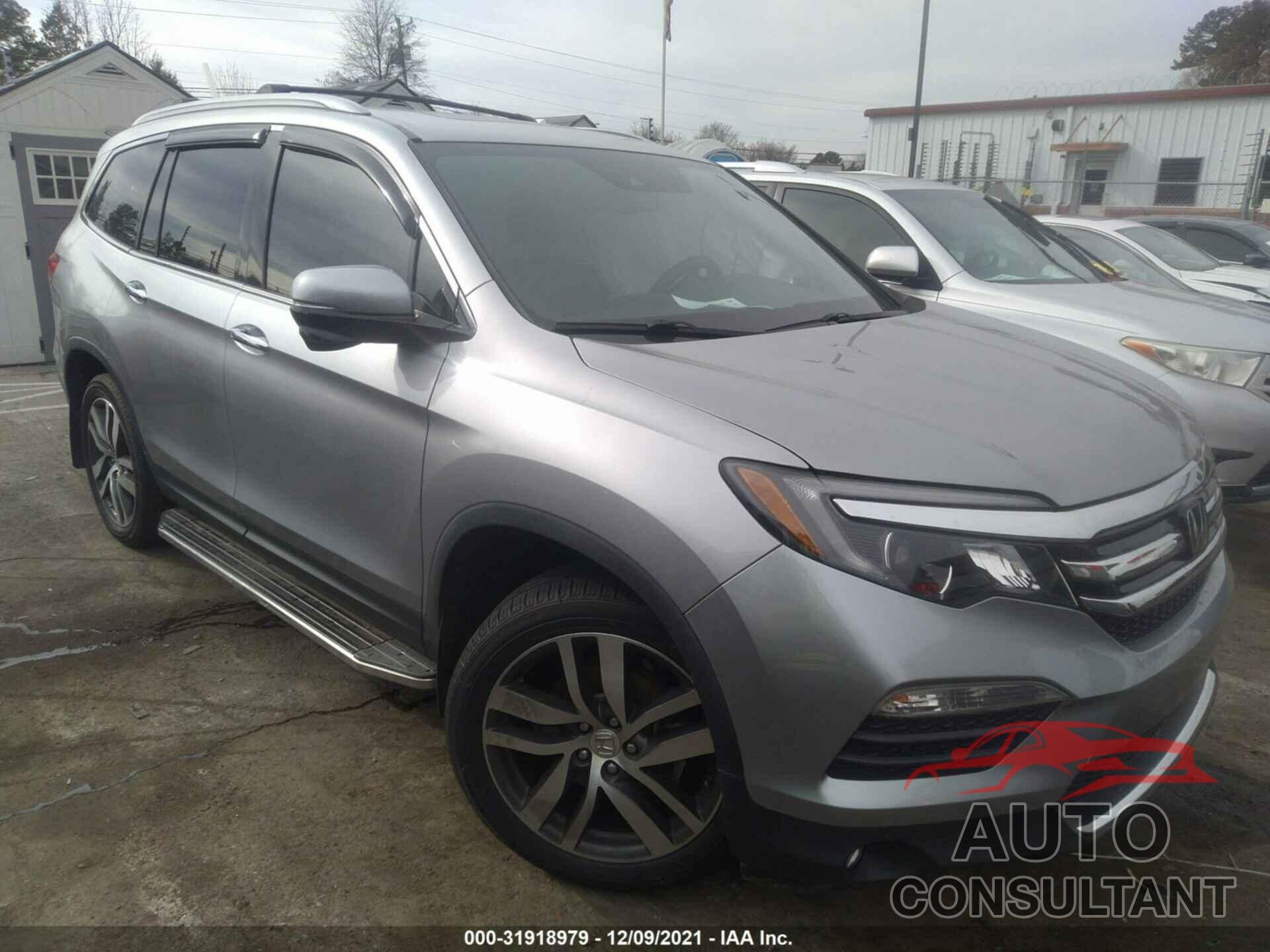 HONDA PILOT 2017 - 5FNYF6H92HB084326