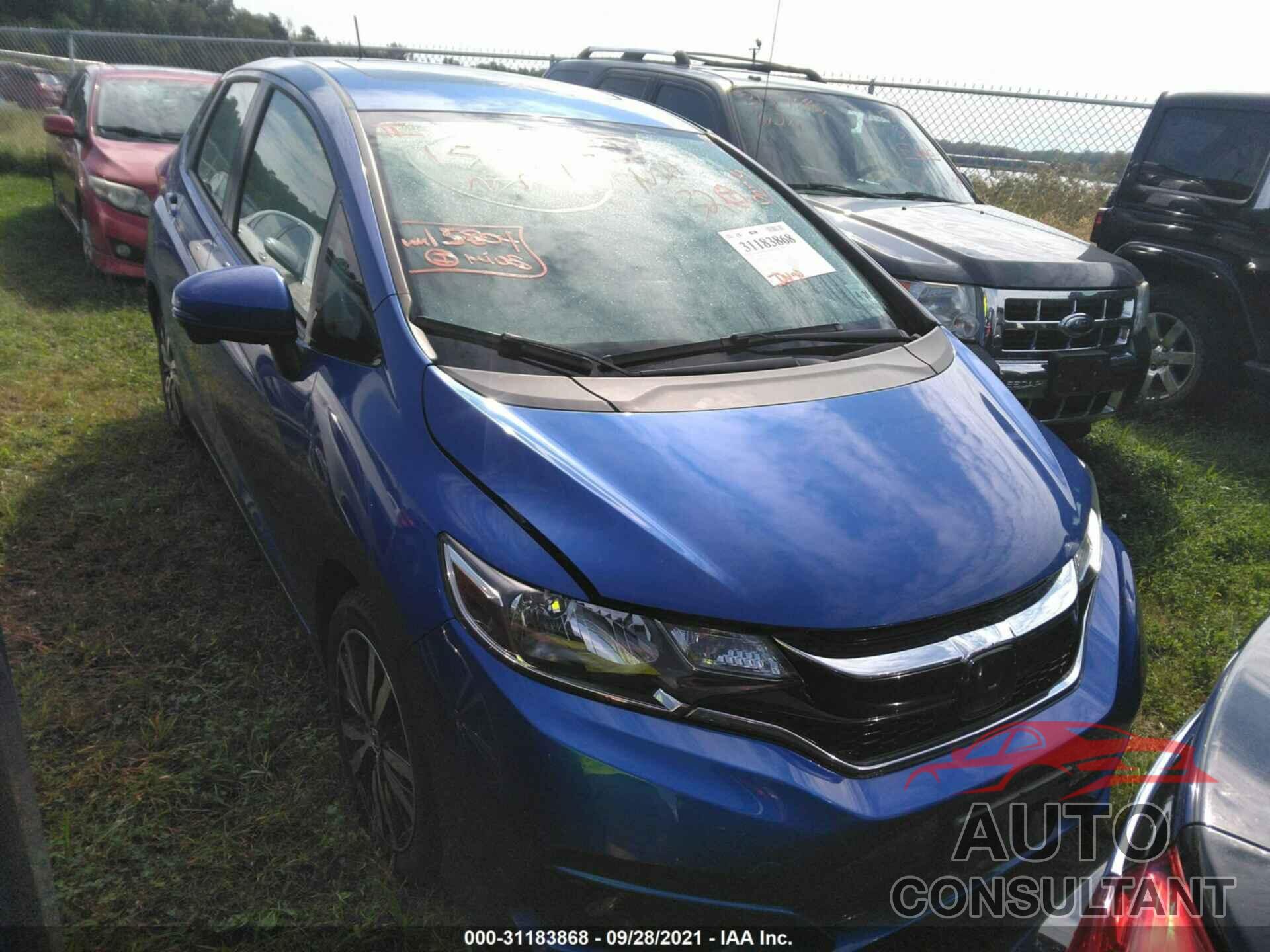 HONDA FIT 2019 - 3HGGK5H92KM721043