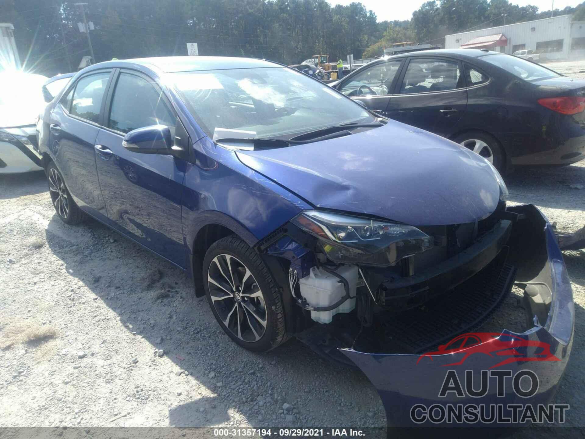 TOYOTA COROLLA 2019 - 5YFBURHE6KP858972