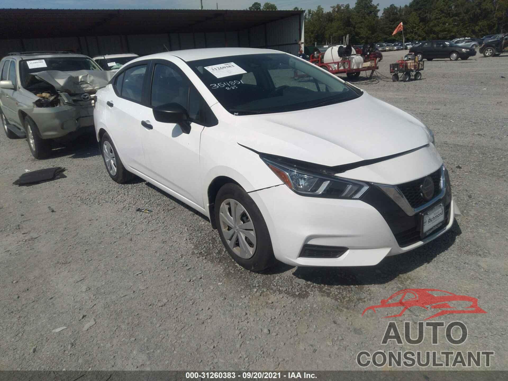 NISSAN VERSA 2021 - 3N1CN8DV2ML854888