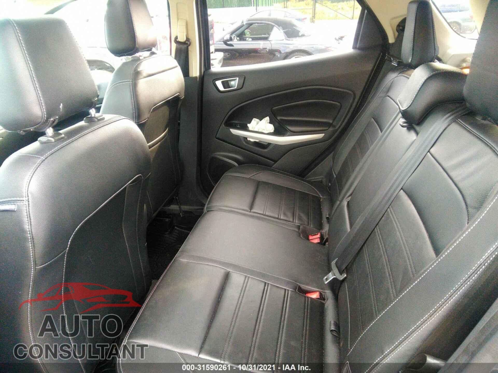 FORD ECOSPORT 2020 - MAJ6S3KL5LC311669
