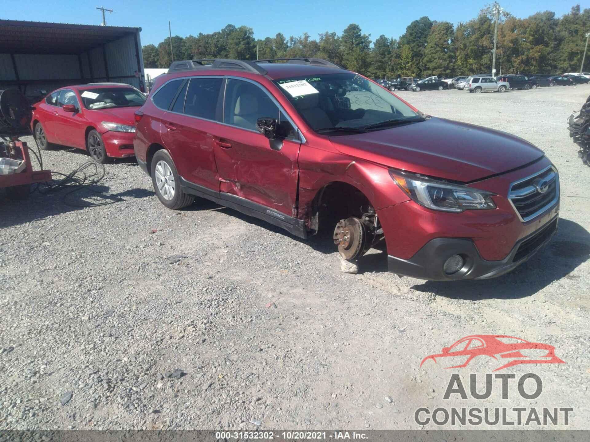 SUBARU OUTBACK 2018 - 4S4BSAFC0J3324152