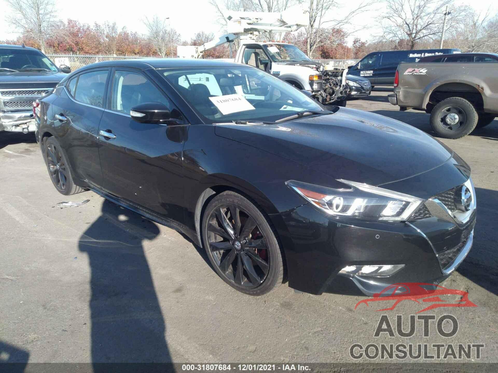 NISSAN MAXIMA 2017 - 1N4AA6AP9HC422512