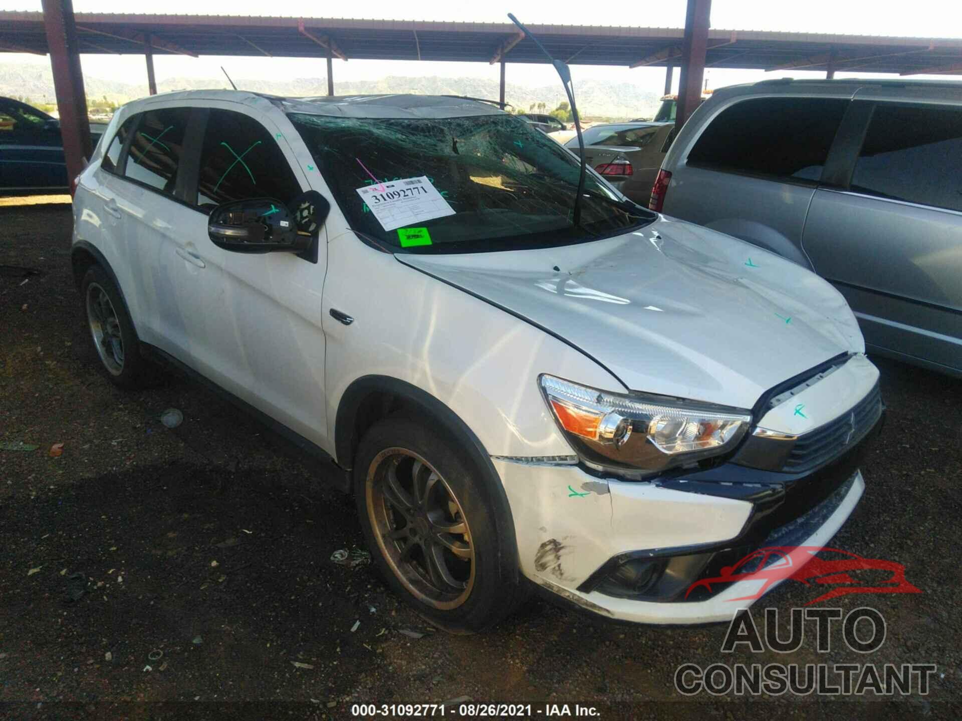 MITSUBISHI OUTLANDER SPORT 2016 - JA4AP3AU2GZ049588