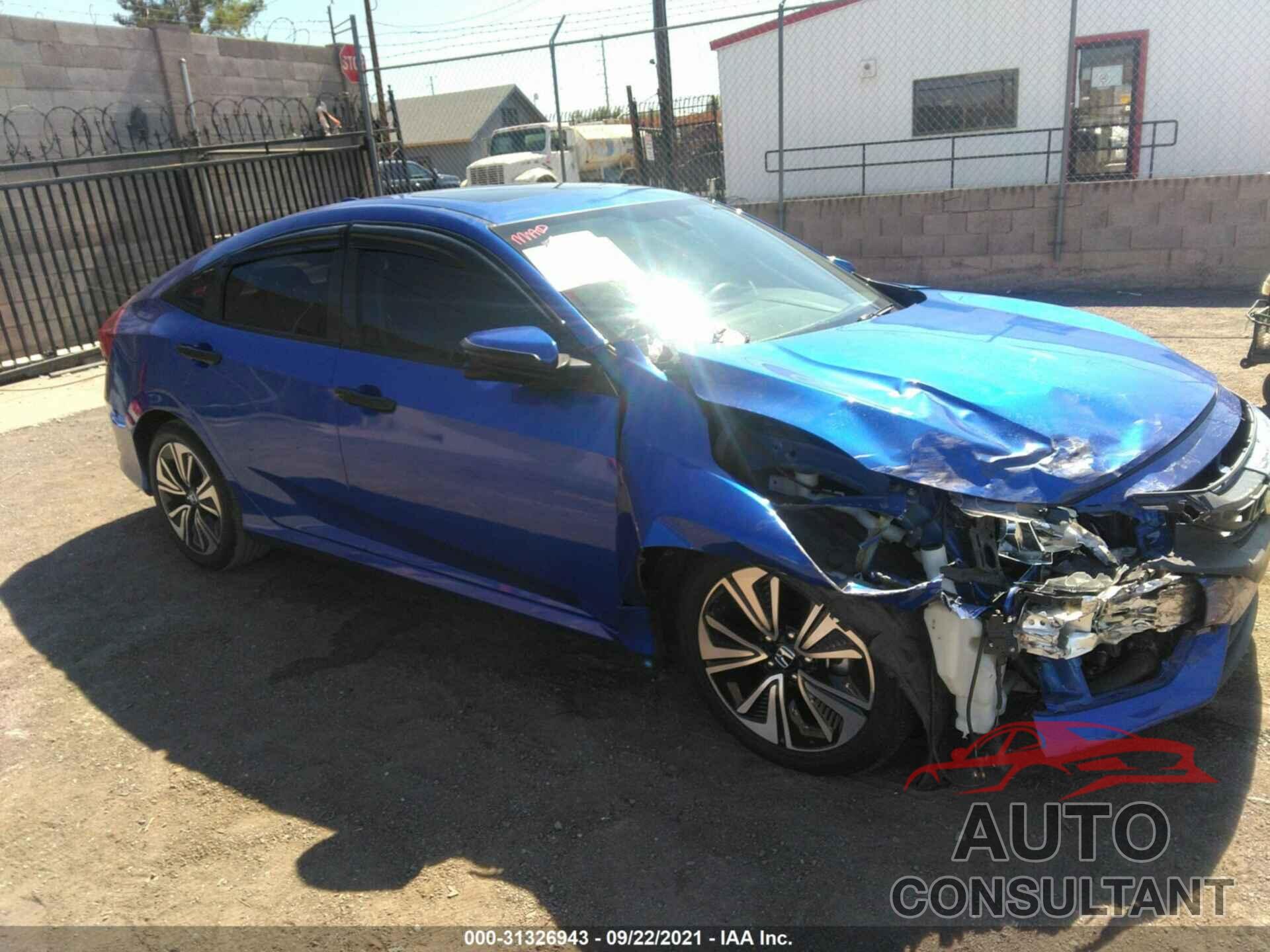 HONDA CIVIC SEDAN 2017 - 2HGFC1F34HH649608