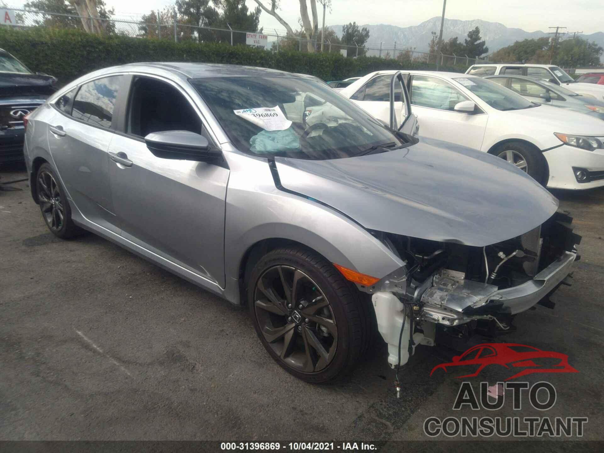 HONDA CIVIC SEDAN 2020 - 2HGFC2F87LH584764