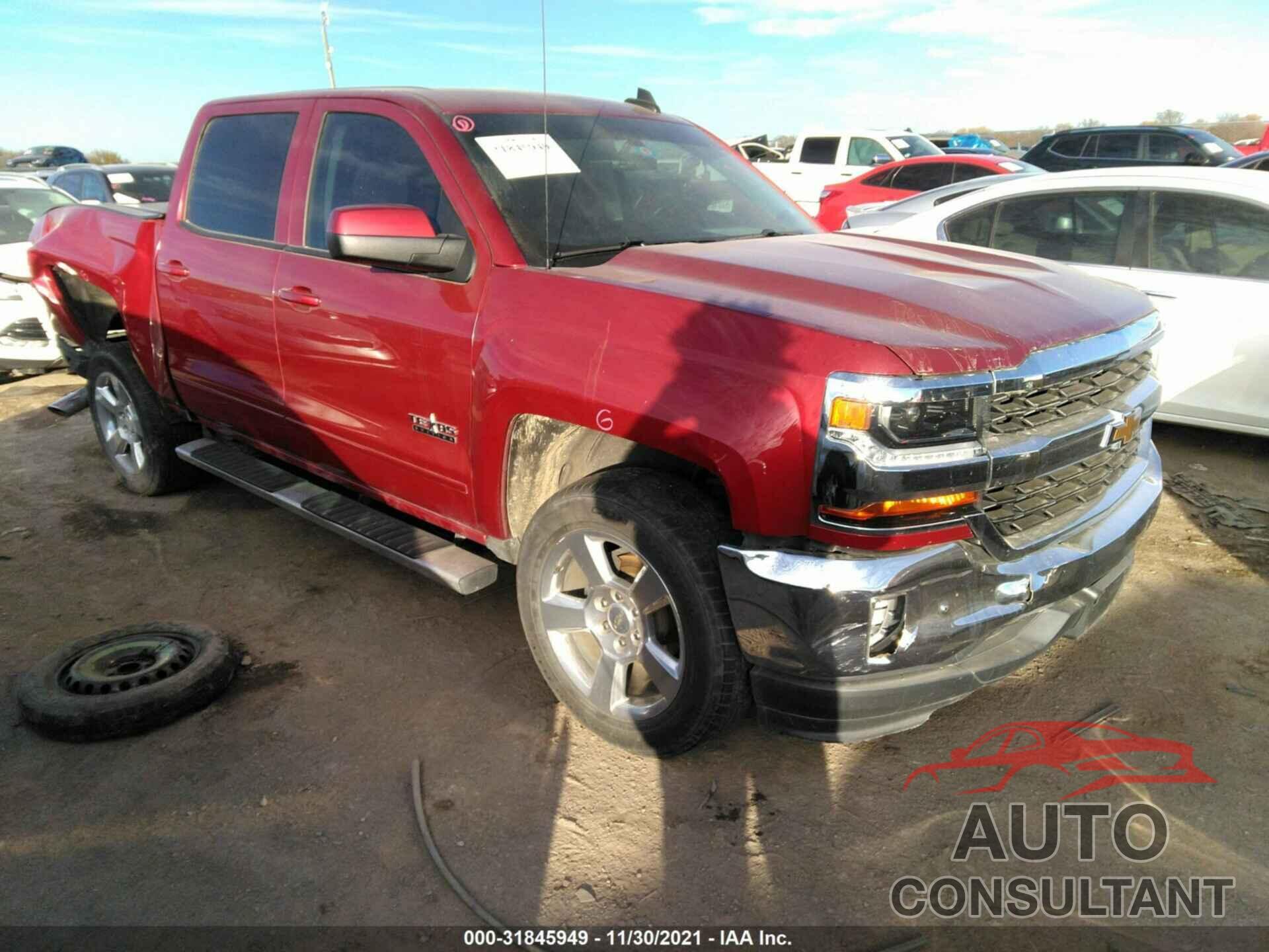 CHEVROLET SILVERADO 1500 2018 - 3GCPCREC6JG639641