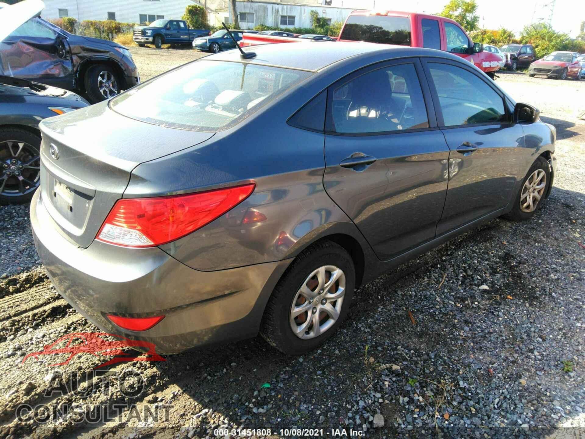 HYUNDAI ACCENT 2013 - KMHCT4AE7DU400413
