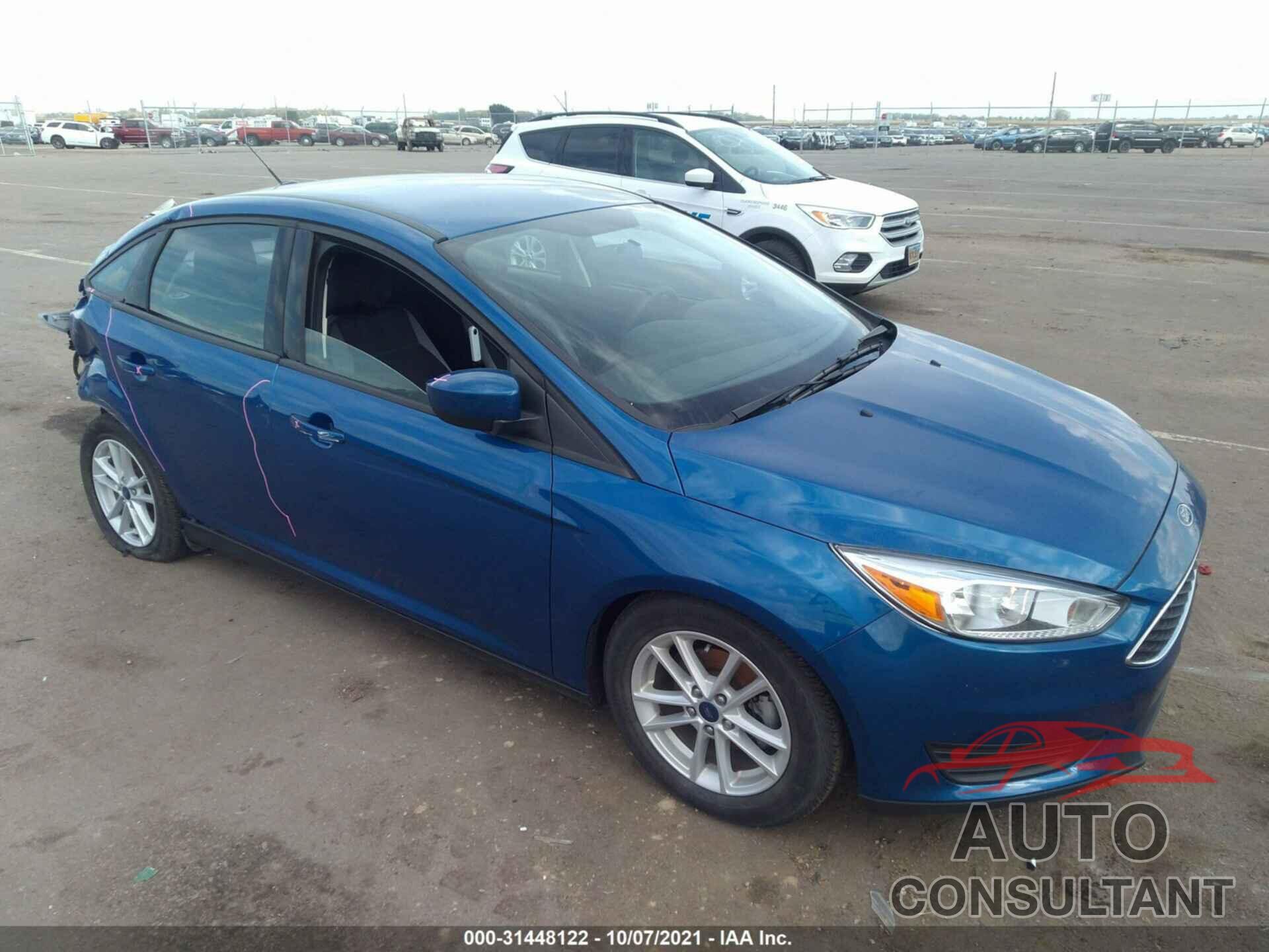 FORD FOCUS 2018 - 1FADP3FE6JL236207