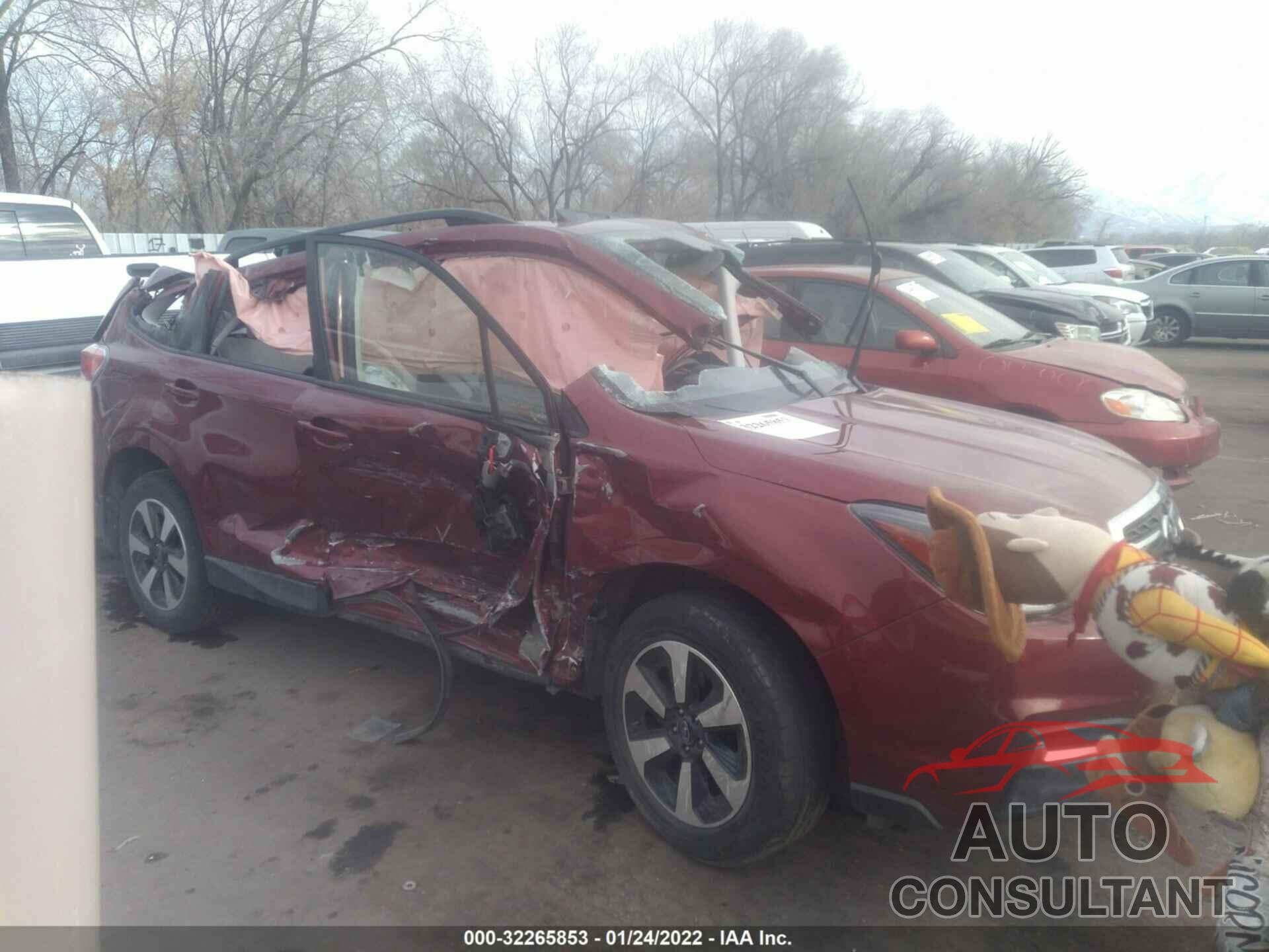 SUBARU FORESTER 2017 - JF2SJAEC3HH533876
