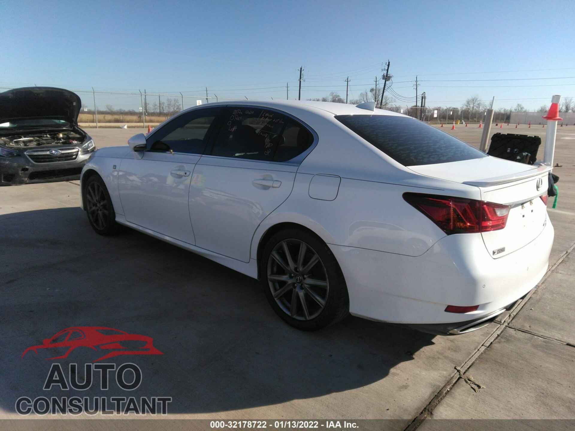 LEXUS GS 350 2015 - 5TDKRKEC6MS033892