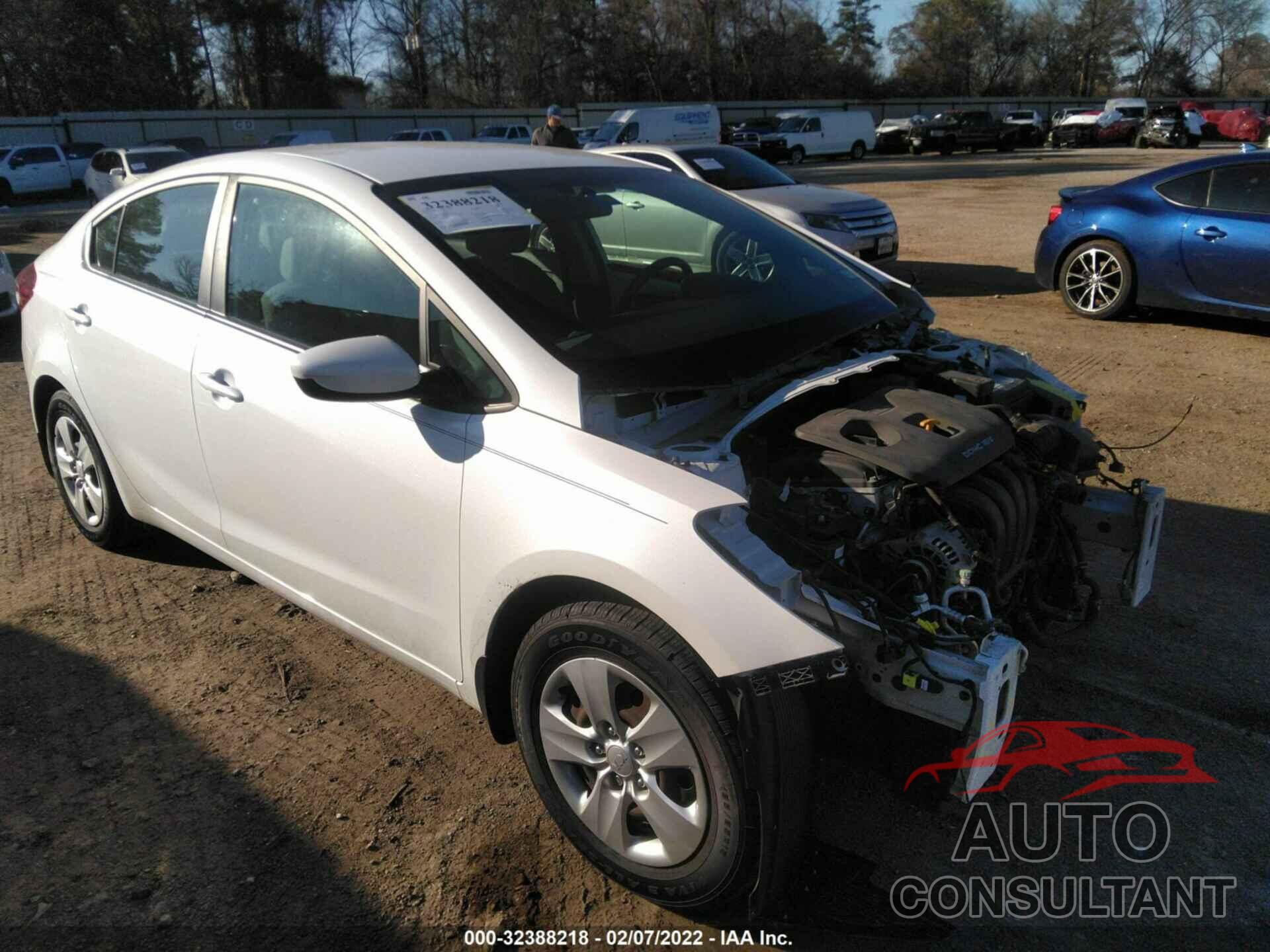 KIA FORTE 2017 - 3KPFL4A73HE012179