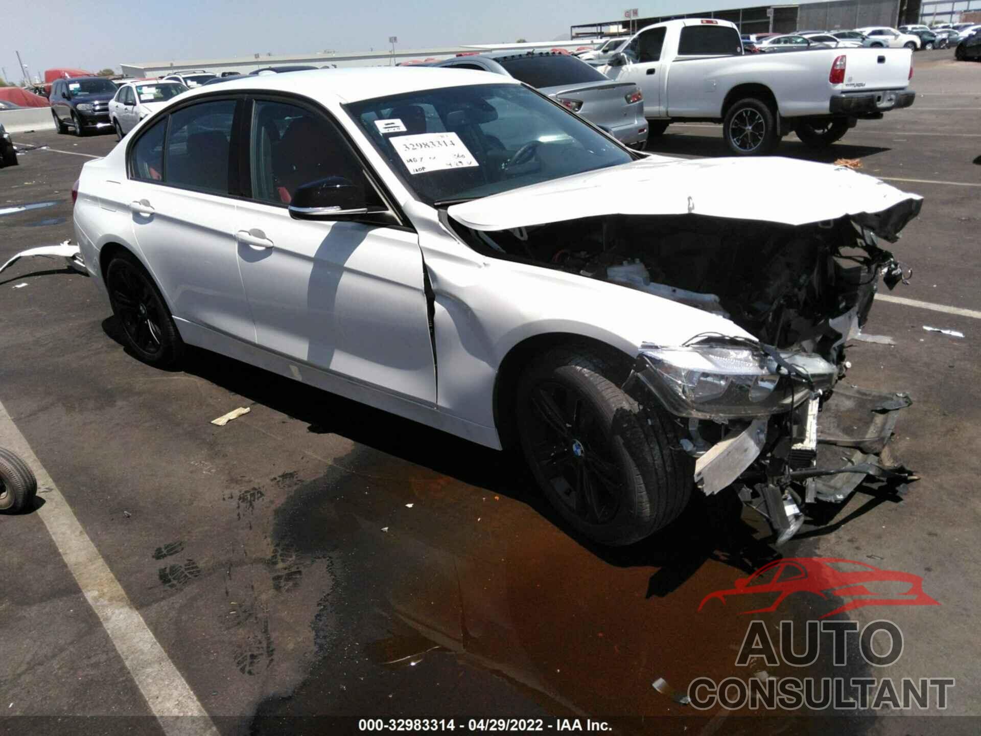 BMW 3 SERIES 2016 - WBA8E3C55GK503533