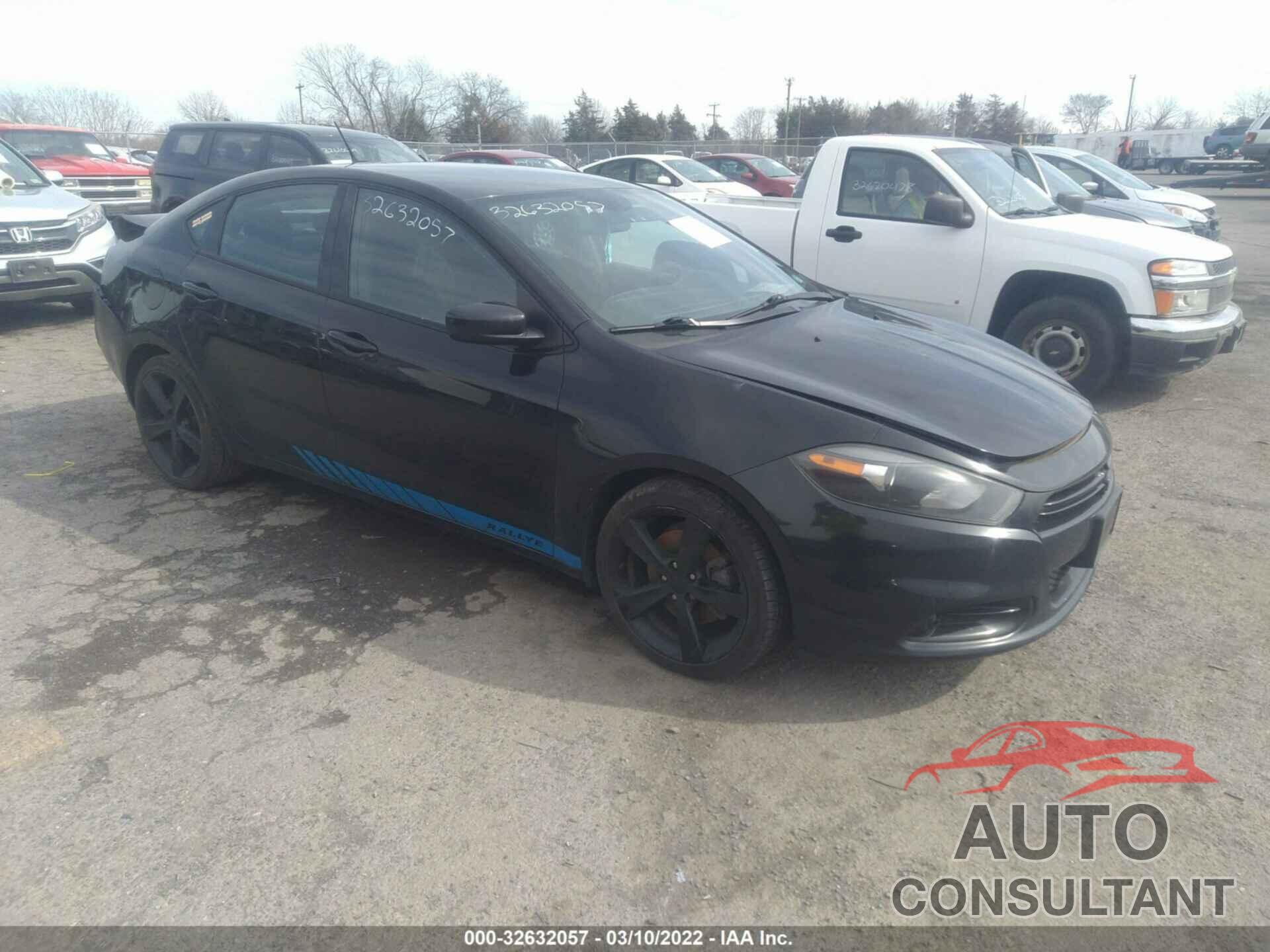 DODGE DART 2016 - 1C3CDFBB7GD571043