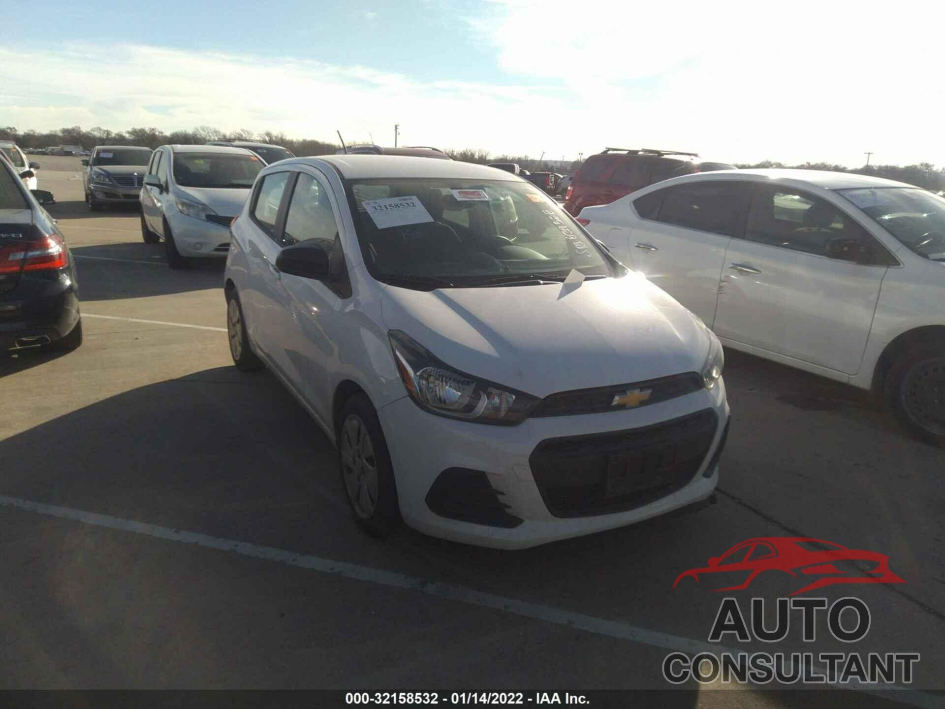CHEVROLET SPARK 2017 - KL8CB6SA4HC839328