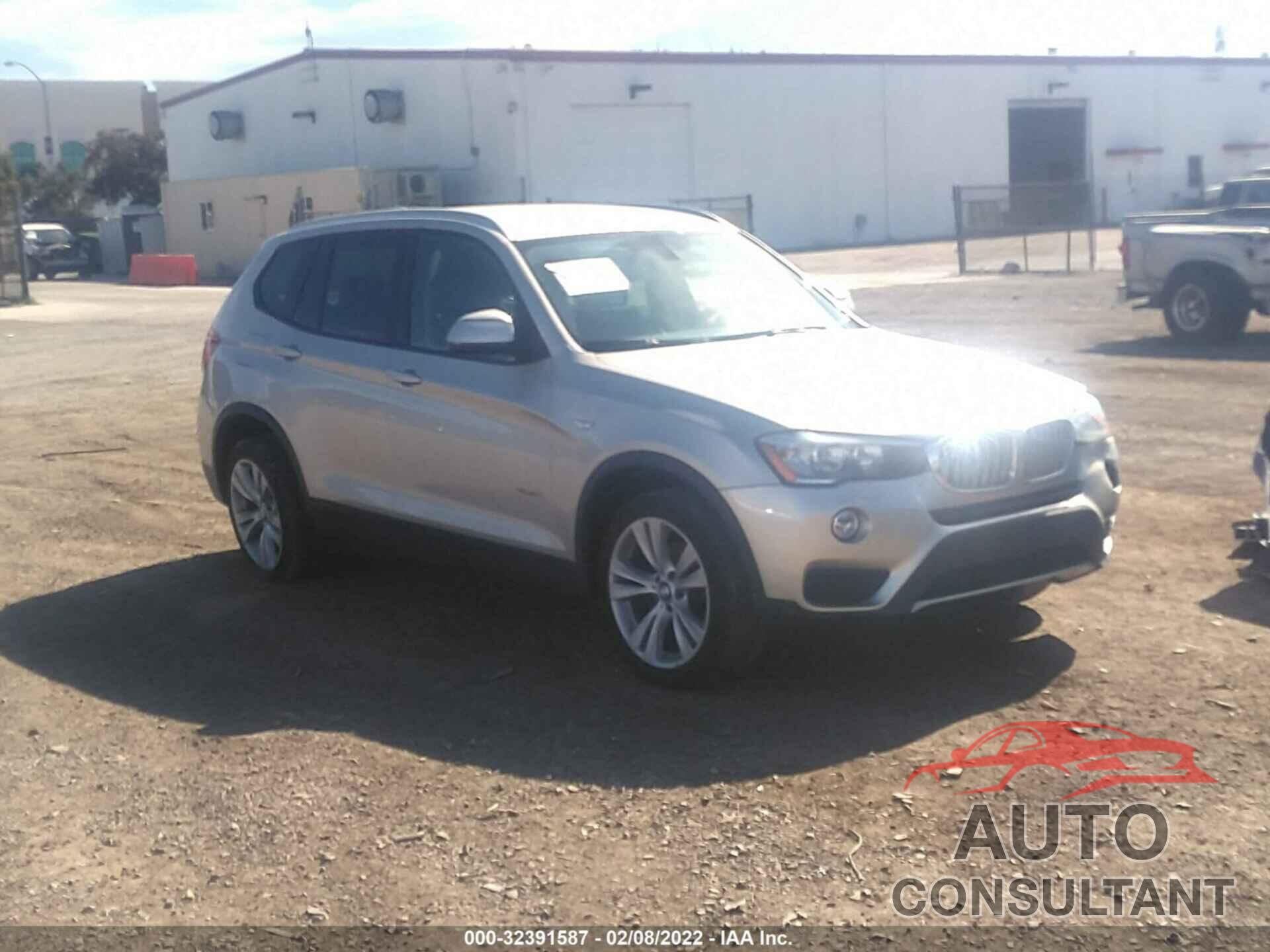 BMW X3 2016 - 5UXWX9C5XG0D88397