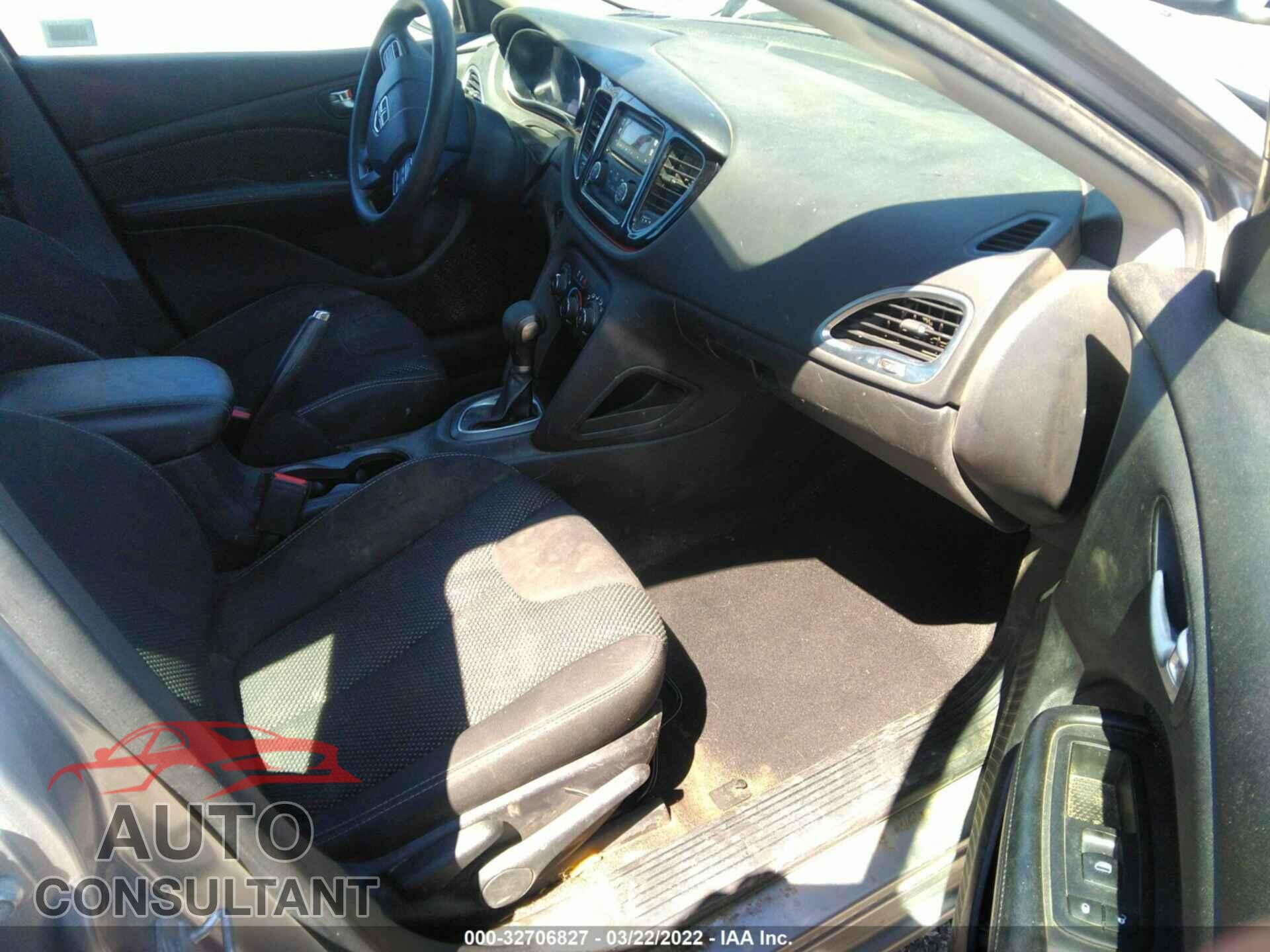 DODGE DART 2016 - 1C3CDFBB2GD629706