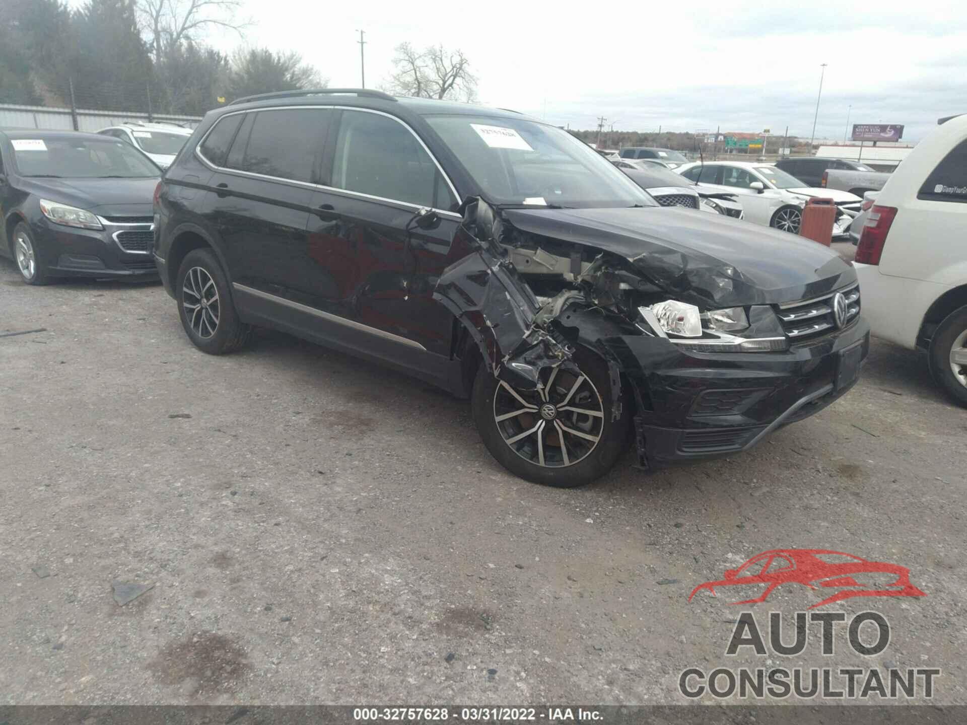 VOLKSWAGEN TIGUAN 2021 - 3VV3B7AX3MM078501