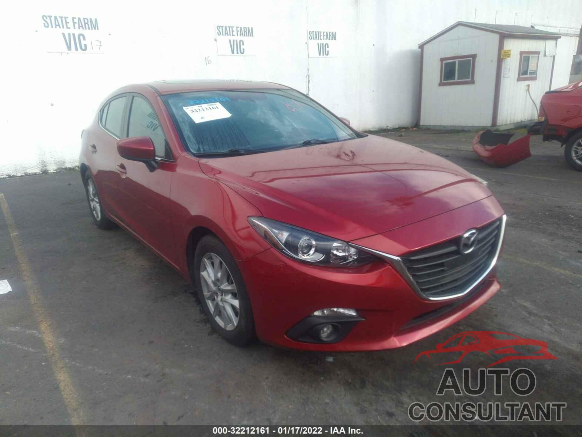 MAZDA MAZDA3 2016 - JM1BM1M75G1342333