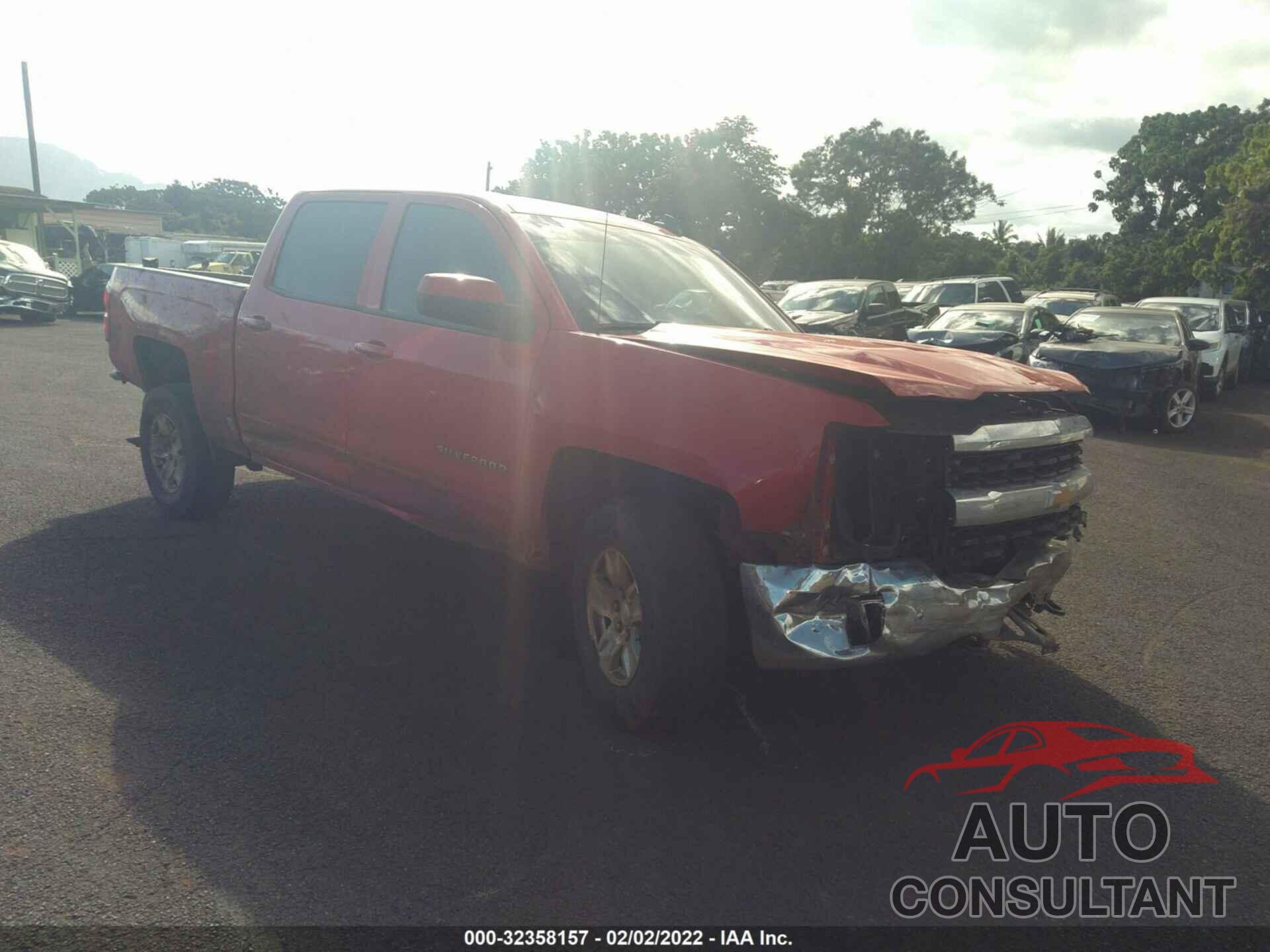 CHEVROLET SILVERADO 1500 2017 - 3GCUKREC2HG202512