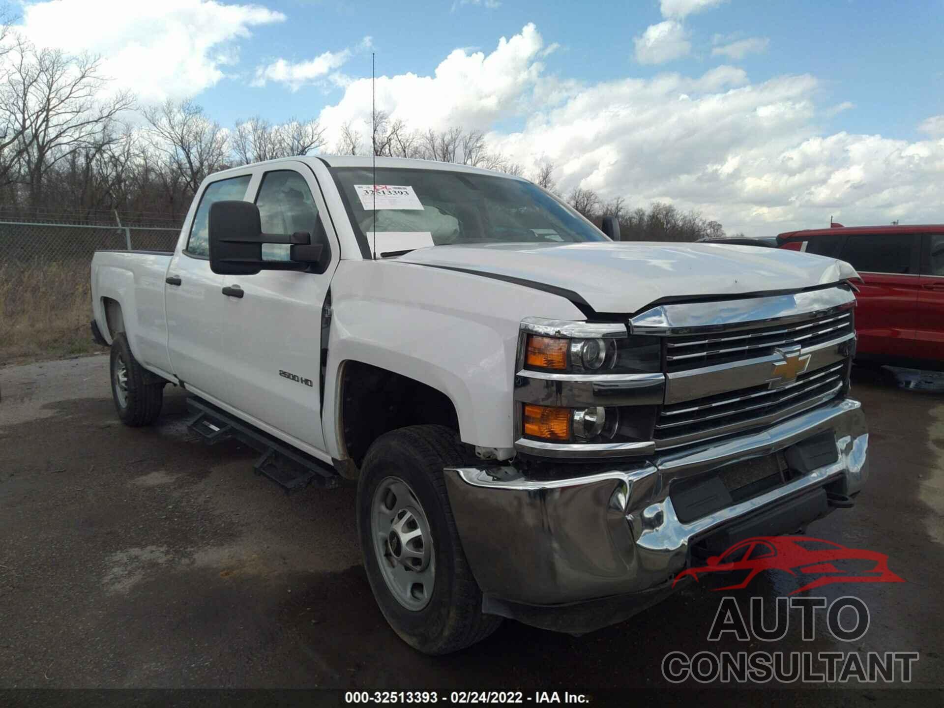 CHEVROLET SILVERADO 2500HD 2018 - 1GC1CUEG9JF156321