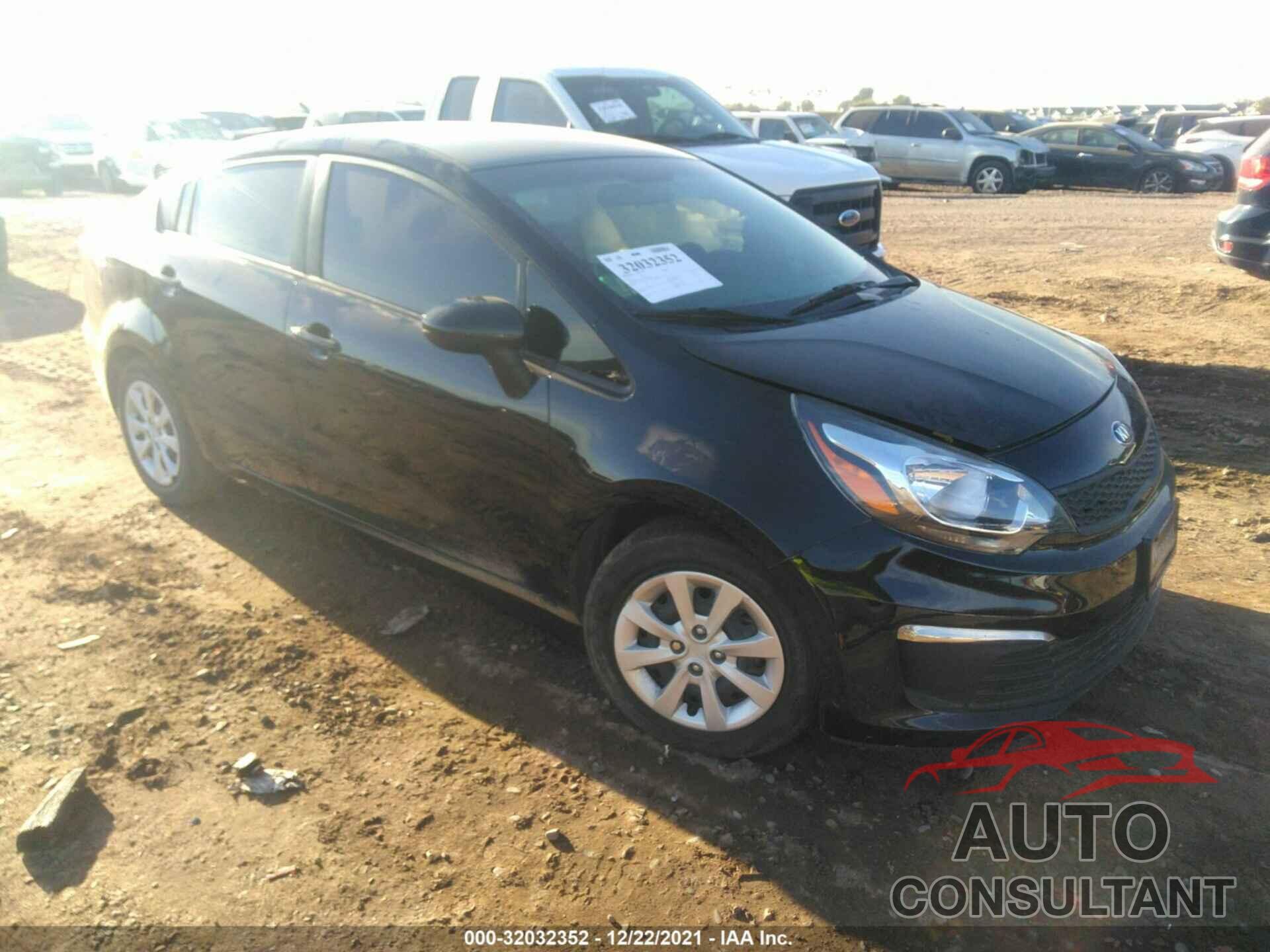 KIA RIO 2017 - KNADM4A33H6040018