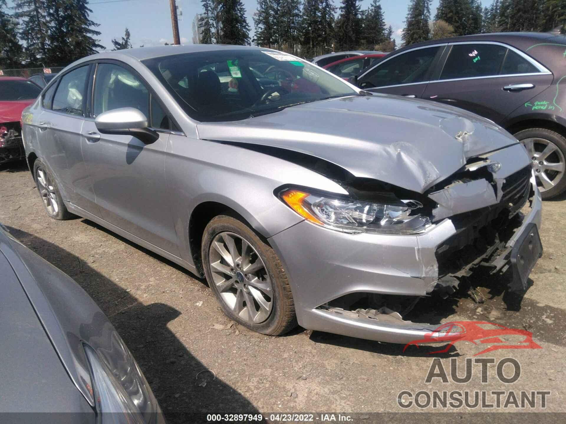 FORD FUSION 2017 - 3FA6P0H78HR260686