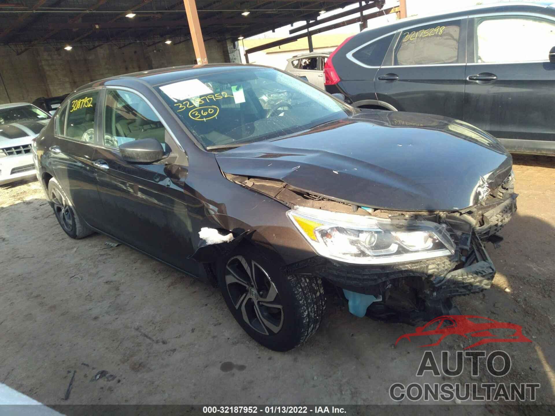 HONDA ACCORD SEDAN 2017 - 1HGCR2F36HA279025