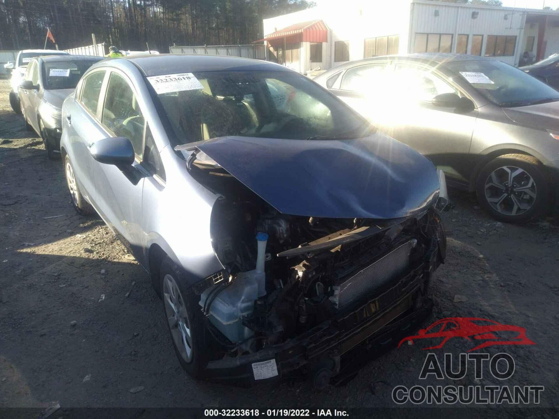 KIA RIO 2016 - KNADM4A3XG6650237