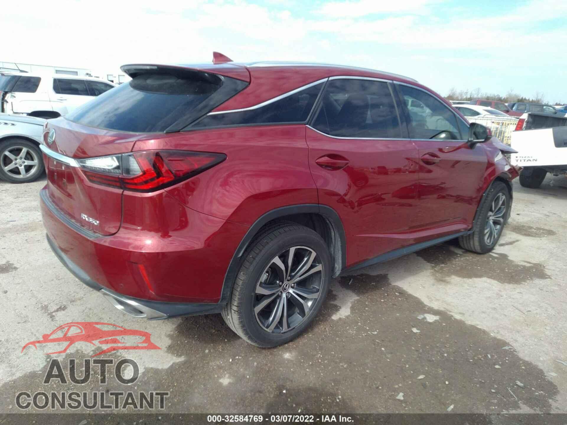 LEXUS RX 2018 - 2T2ZZMCA3JC109533
