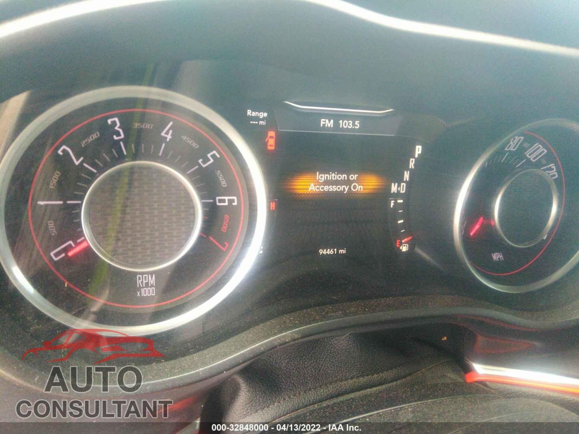 DODGE CHALLENGER 2016 - 2C3CDZAG2GH107501