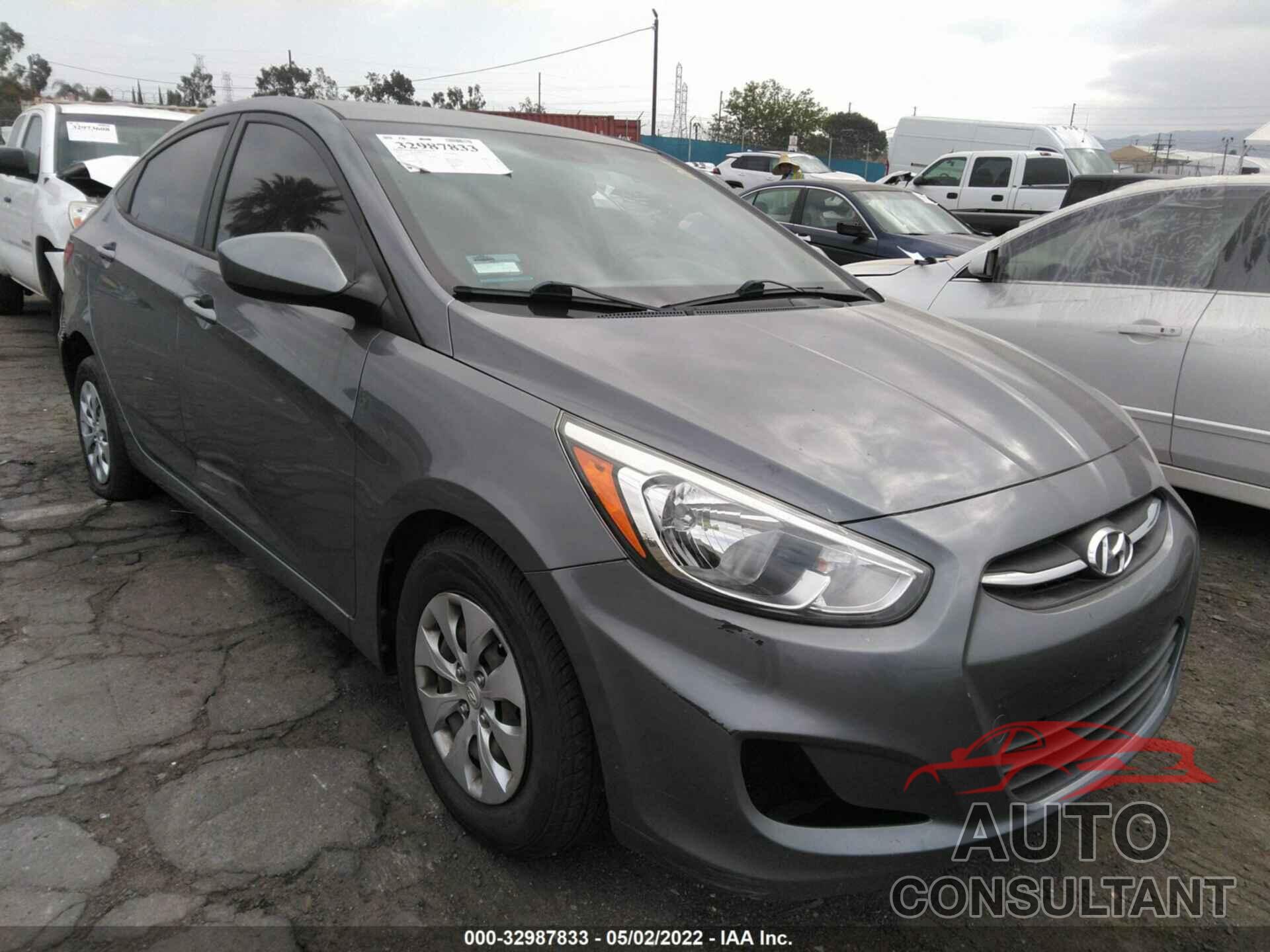 HYUNDAI ACCENT 2016 - KMHCT4AE9GU948496