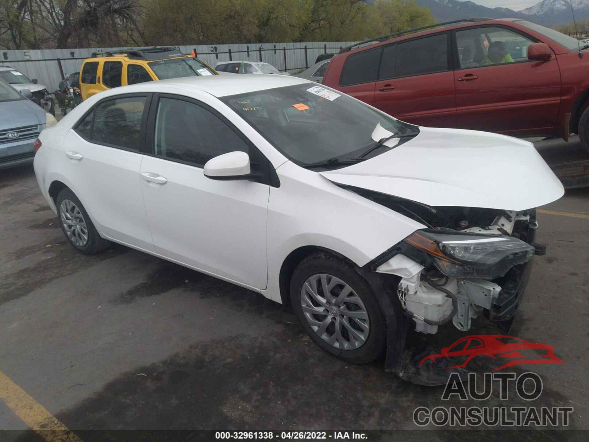 TOYOTA COROLLA 2017 - 2T1BURHE9HC917277