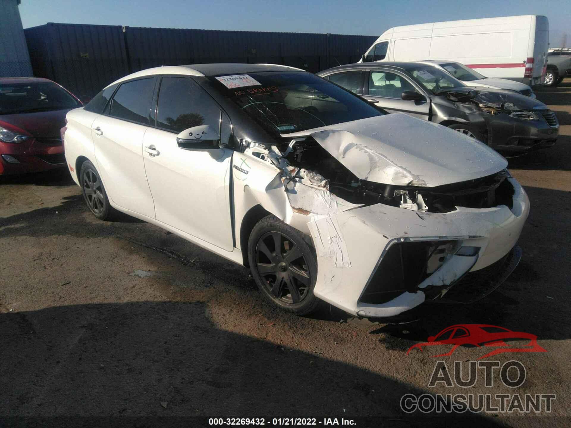 TOYOTA MIRAI 2018 - JTDBVRBD8JA004291