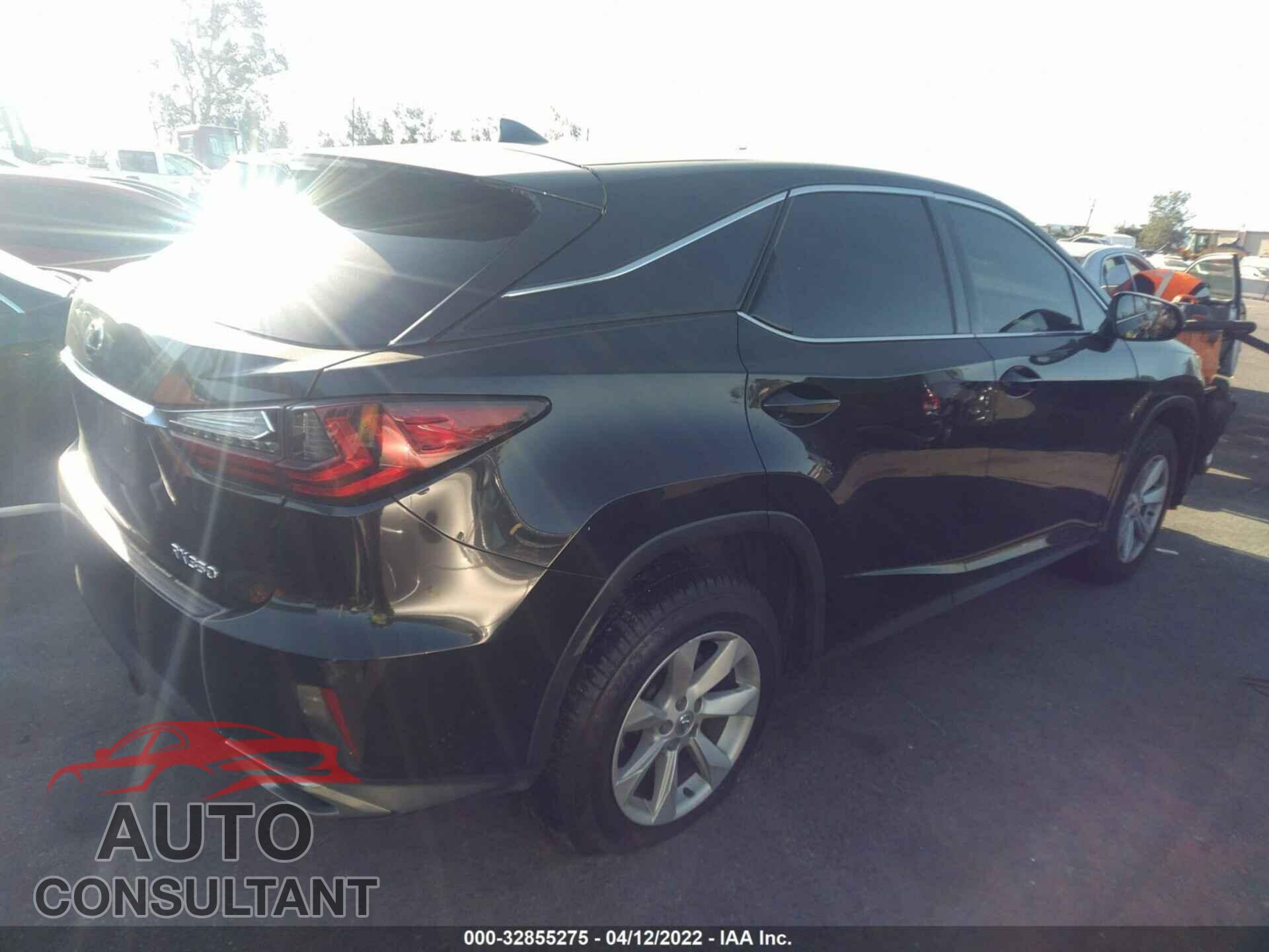 LEXUS RX 350 2016 - 2T2ZZMCA5GC027098
