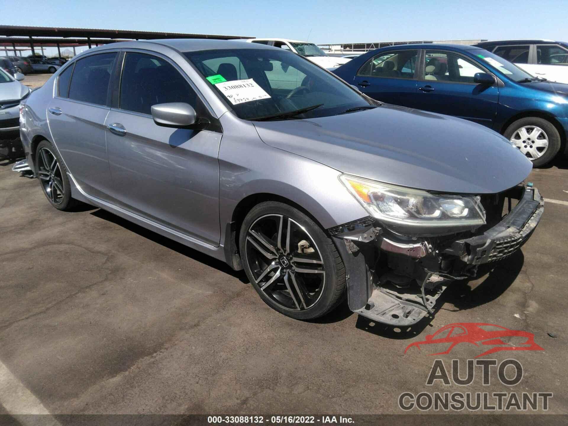 HONDA ACCORD SEDAN 2016 - 1HGCR2F54GA193177