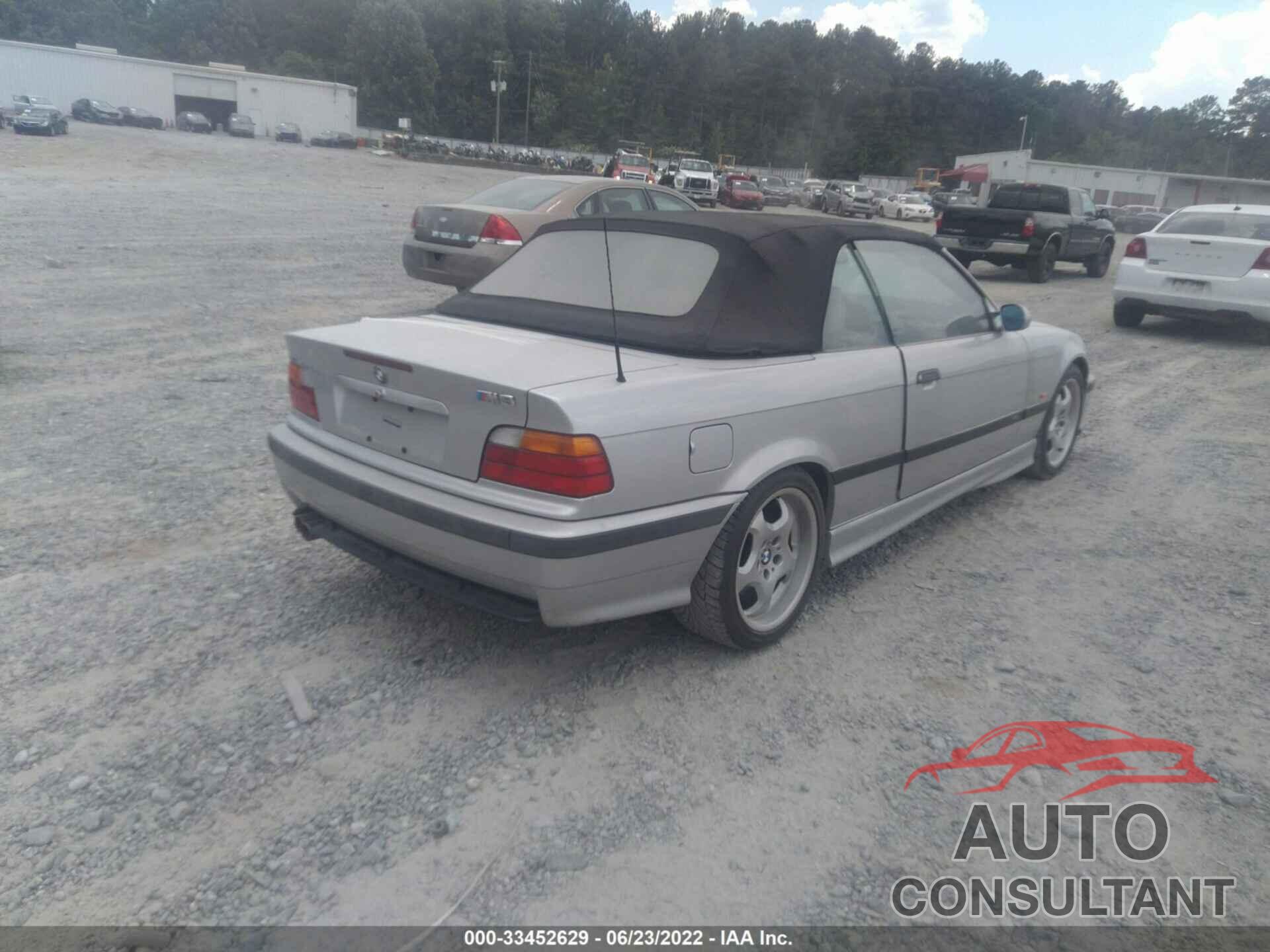 BMW 3 SERIES 1998 - WBSBK0333WEC38019